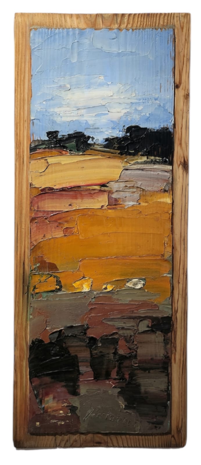 Sergio Scatizzi Il bosco sulla collina